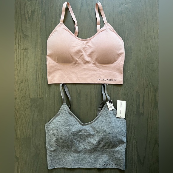 Laura Ashley Seamless Bralette SET OF 2 - Picture 2 of 5
